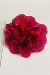 Carnival Sequinned Flower from New York - (one only)