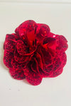 Carnival Sequinned Flower from New York - (one only)