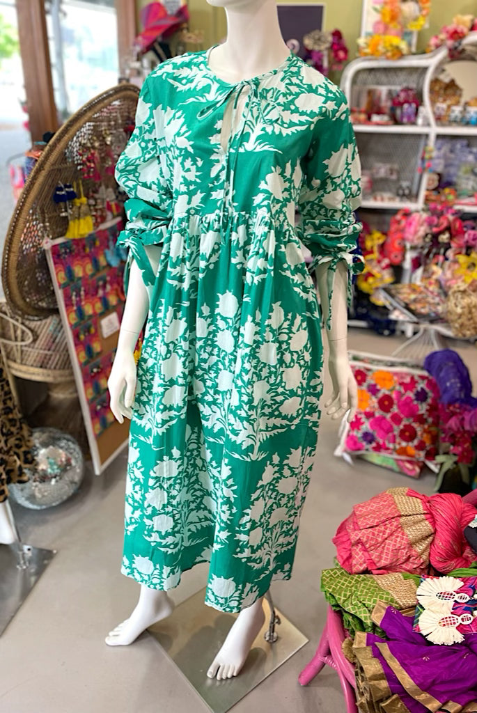 The Margot Dress in Palace Green – SFH Designs