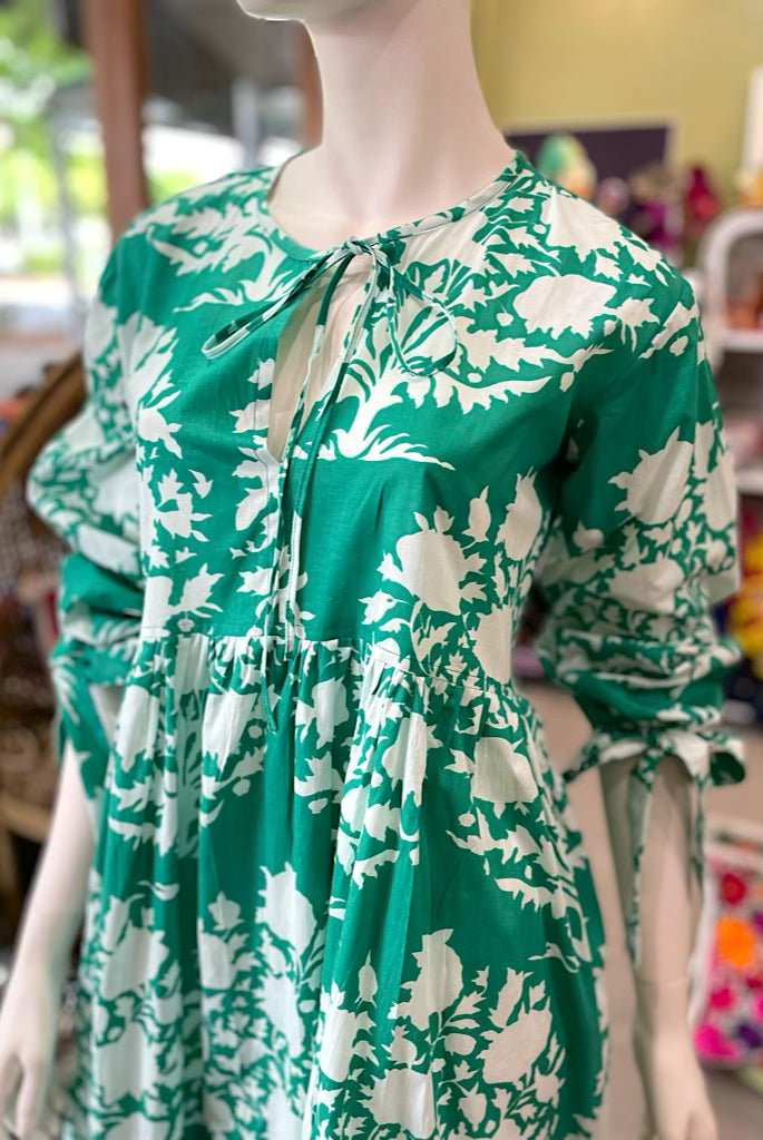 The Margot Dress in Palace Green – SFH Designs